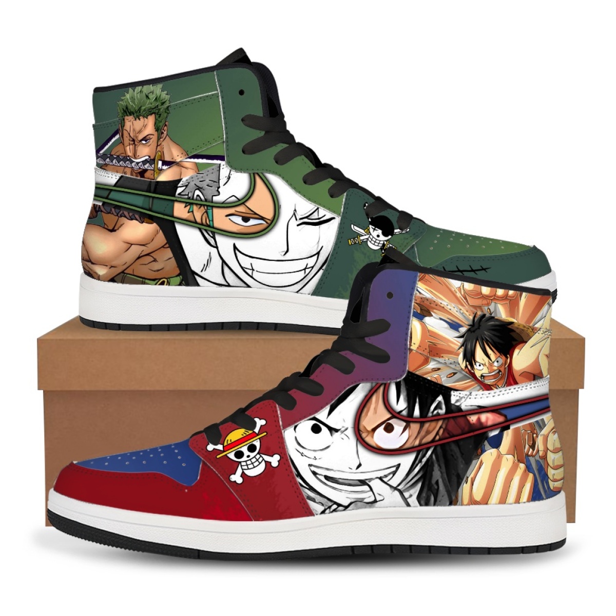 Street Fashion In Japan - One Piece Anime Luffy Roronoa Zoro