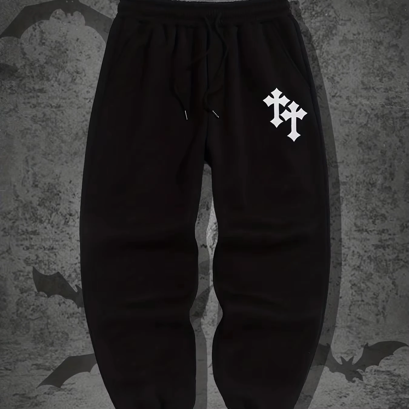 Street Fashion Couple - Harajuku hip-hop pants Printed Pattern Slim