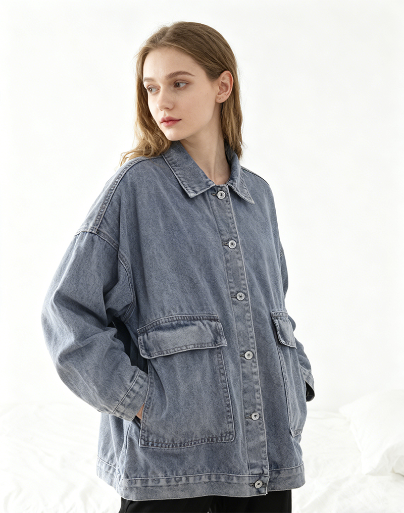 Street Fashion In Japan - Distressed Denim Jackets Women Casual Harajuku