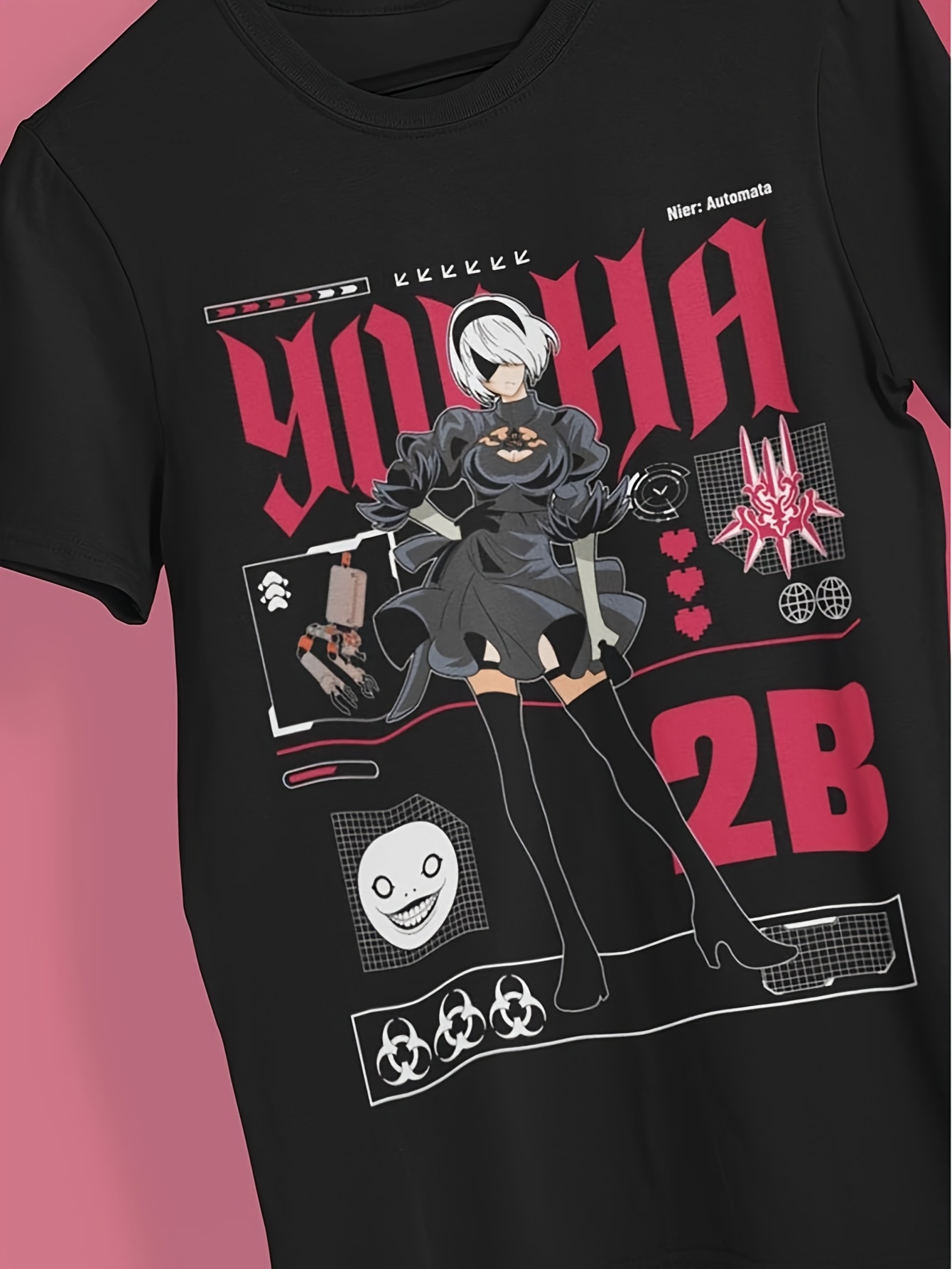 Street Fashion Videos - N-N Ier AUTOMATA Unisex T-shirt |