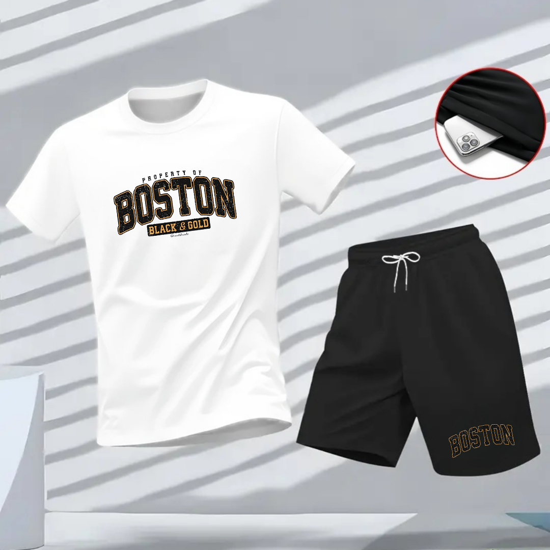 Street Fashion Men - Summer fashion street short sleeved sports