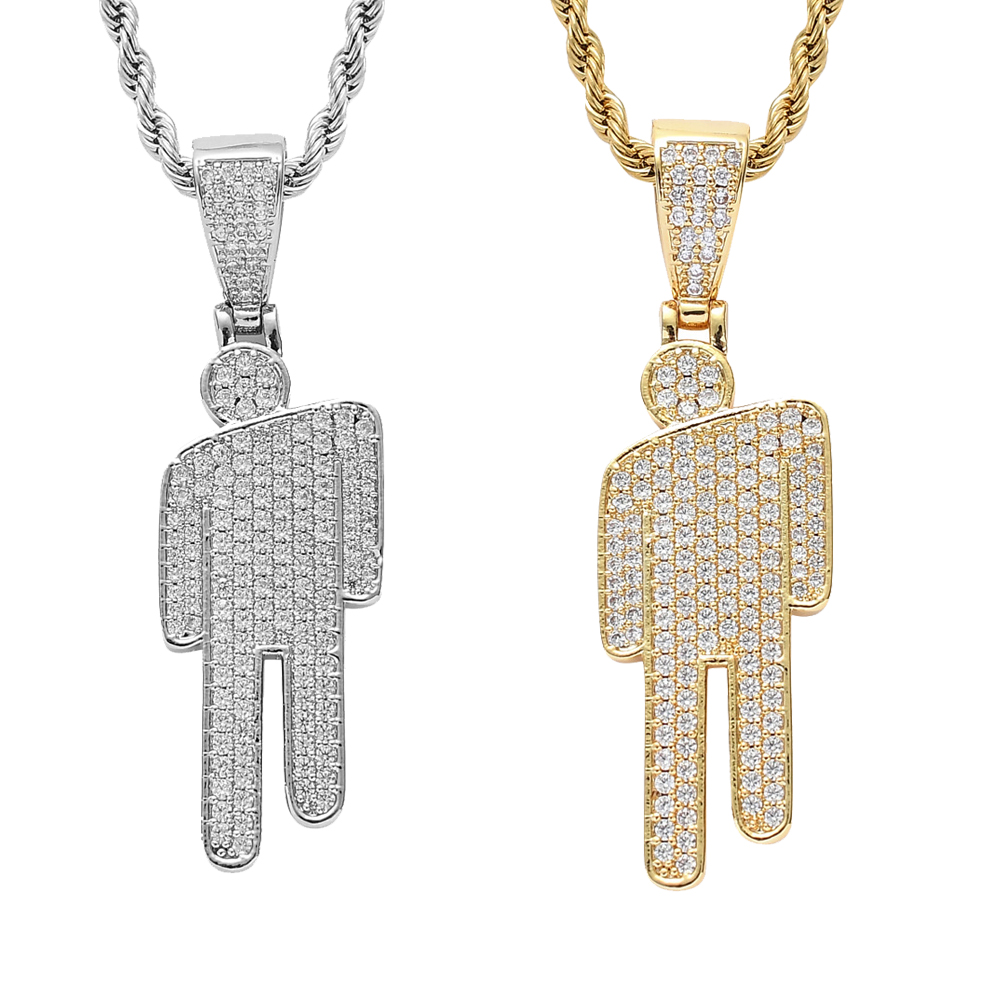Hip Hop Necklace Stainless Ste - Street Fashion Couple ulasan dan harga