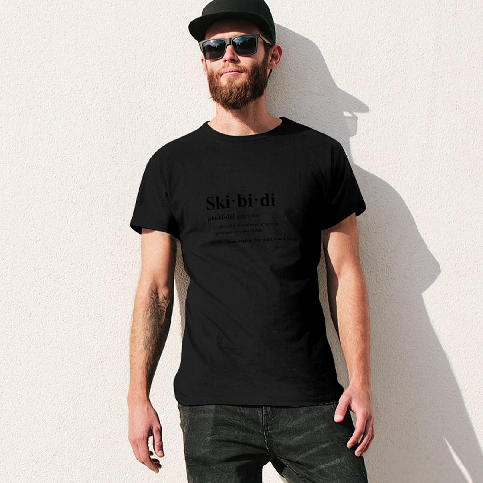Skibidi Definition T-Shirt Str - Street Fashion Definition ulasan dan harga
