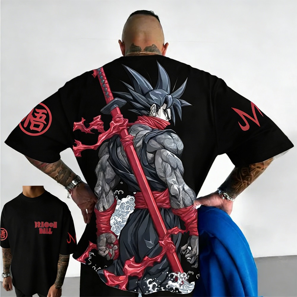 Plus Size Dragon Ball Summer A - Street Fashion In Japan ulasan dan harga