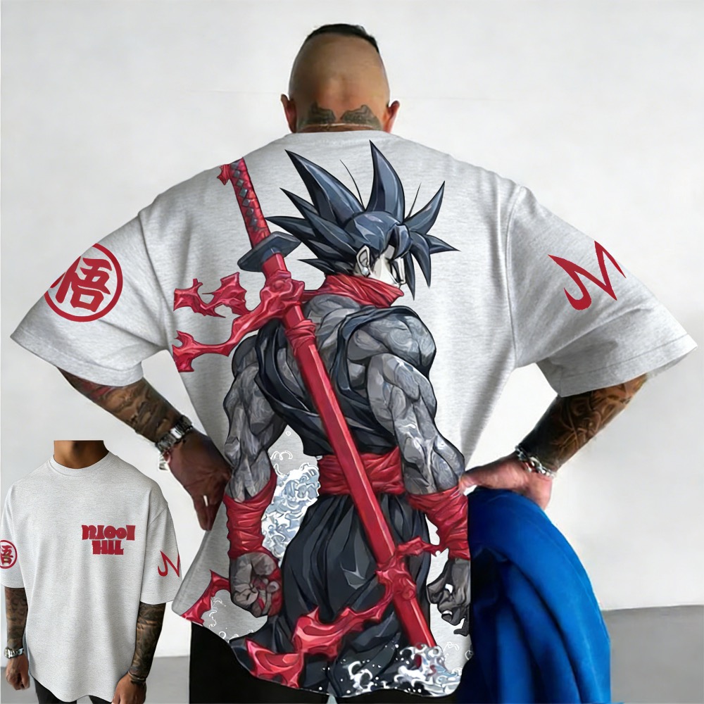 Plus Size Dragon Ball Summer A - Street Fashion In Japan ulasan dan harga