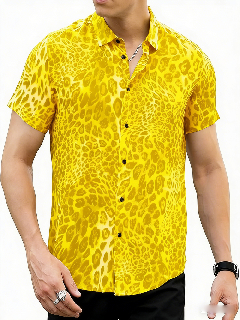Men's Fashion Colorful Short S - Street Fashion Definition ulasan dan harga