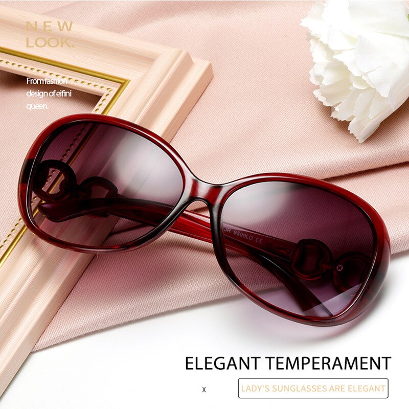 New Fashion Oval Sunglasses Tr - Street Fashion Glasses ulasan dan harga