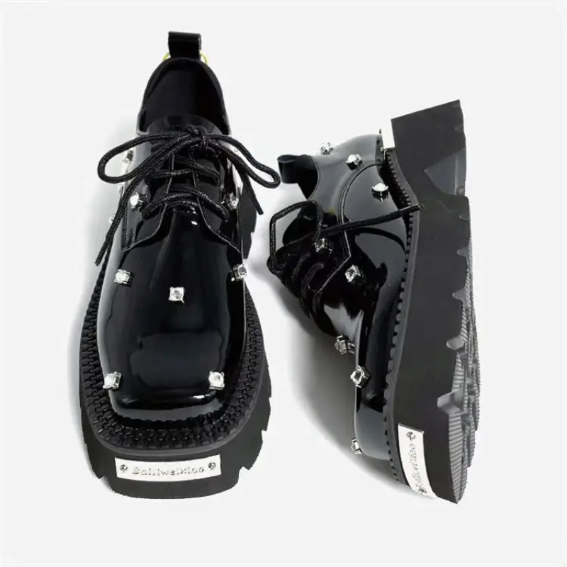 Women Loafers Crystal Platform - Chunky Sneaker Platform ulasan dan harga