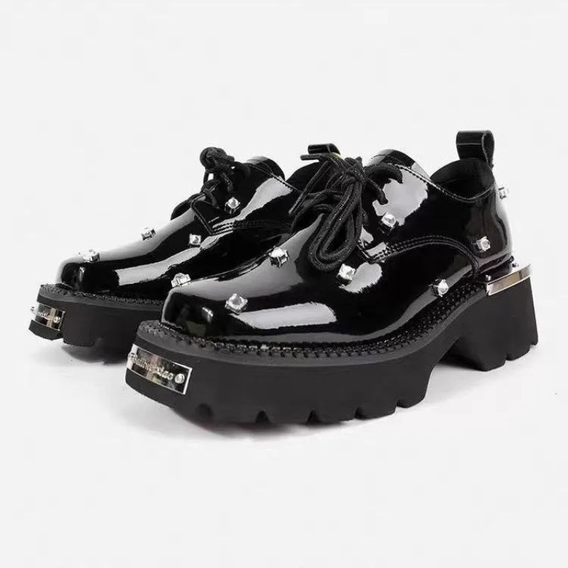 Women Loafers Crystal Platform - Chunky Sneaker Platform ulasan dan harga