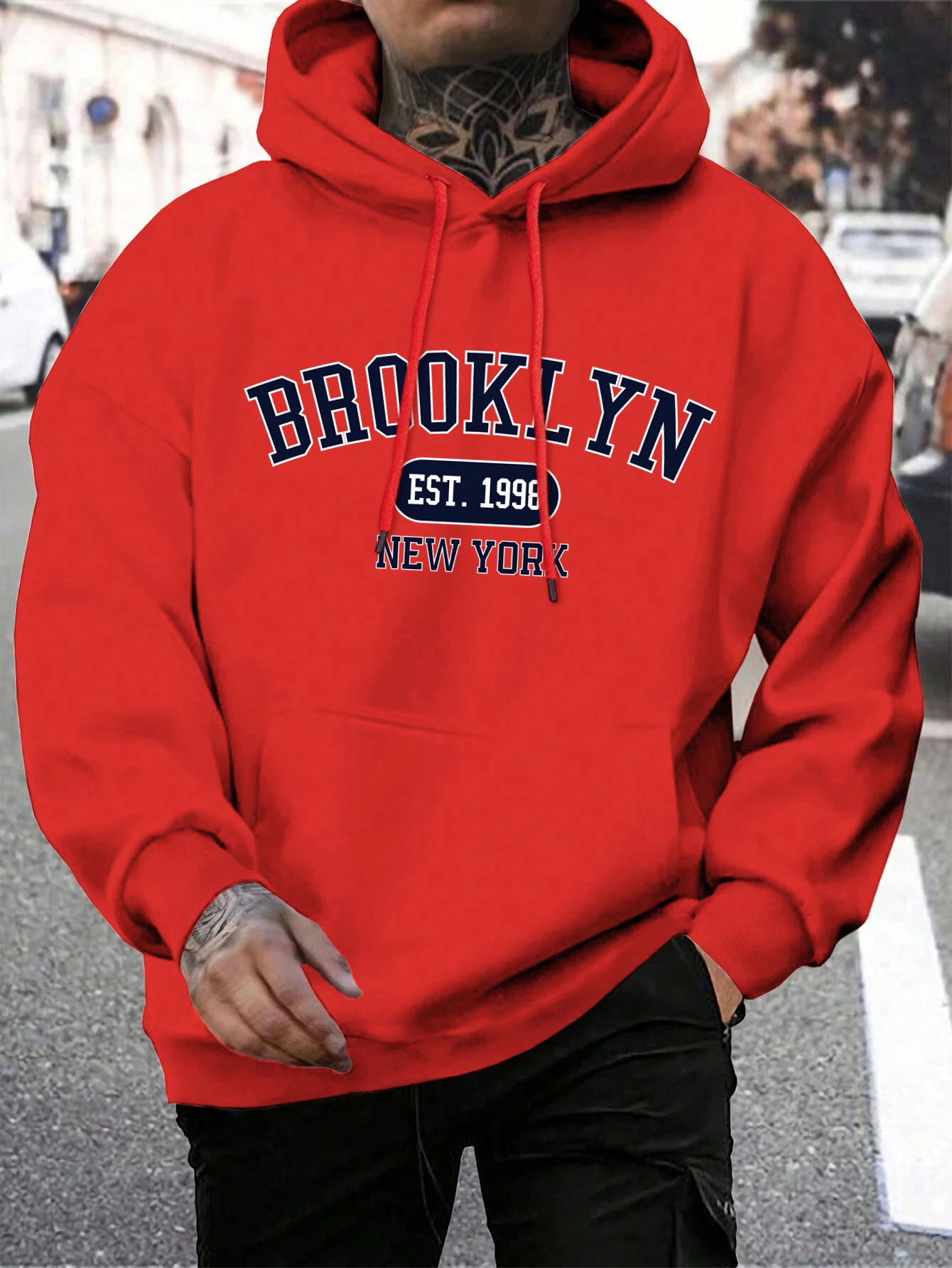 Men's Brooklyn Est 1998 New Yo - Street Style New York Fashion ulasan dan harga