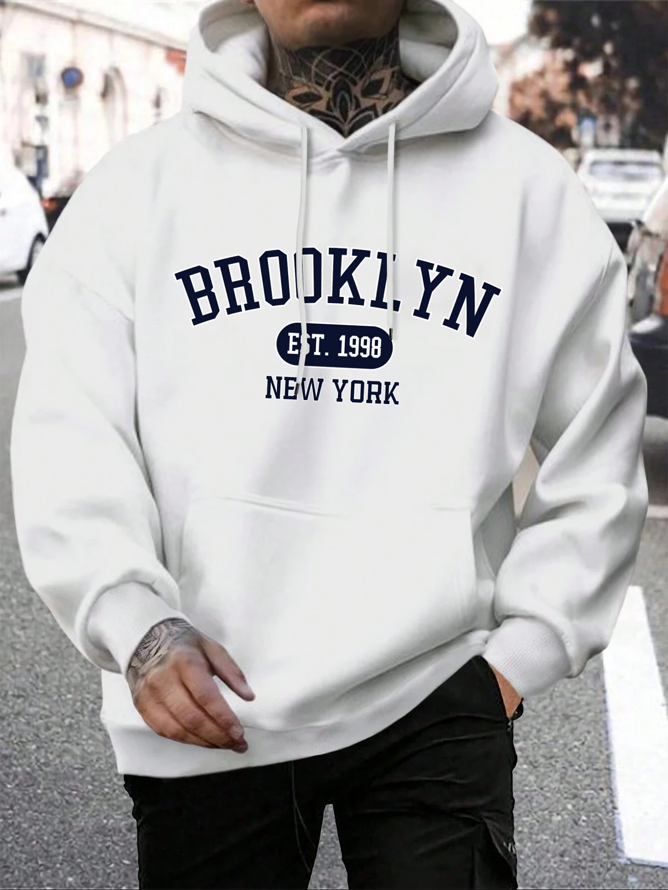 Men's Brooklyn Est 1998 New Yo - Street Style New York Fashion ulasan dan harga