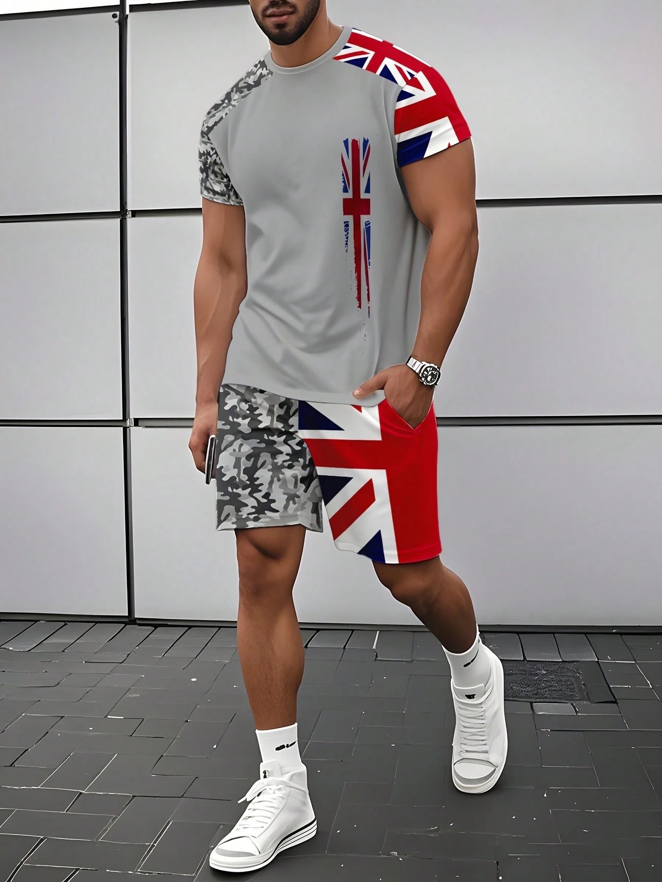 2026 Summer New Men's Short-Sl - Street Fashion Men ulasan dan harga