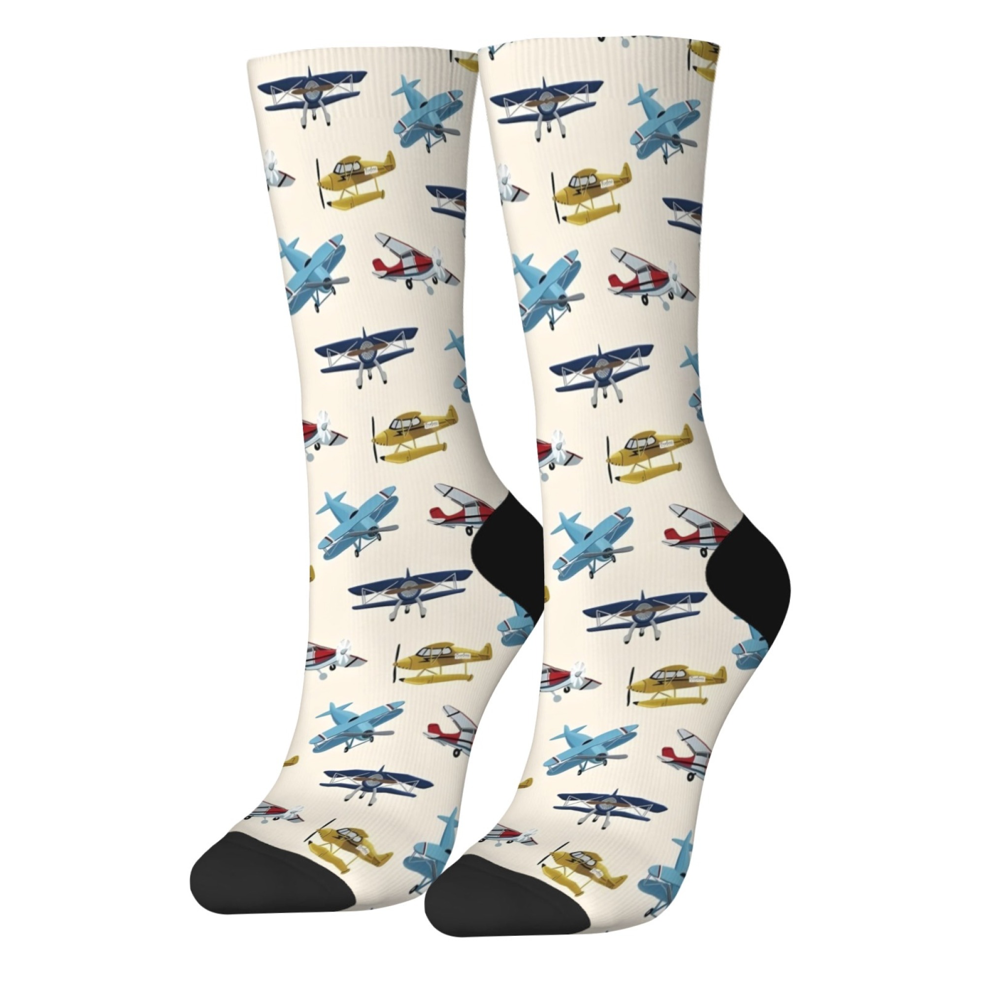 Nostalgic airplane men's socks - Street Fashion Style Youtube ulasan dan harga