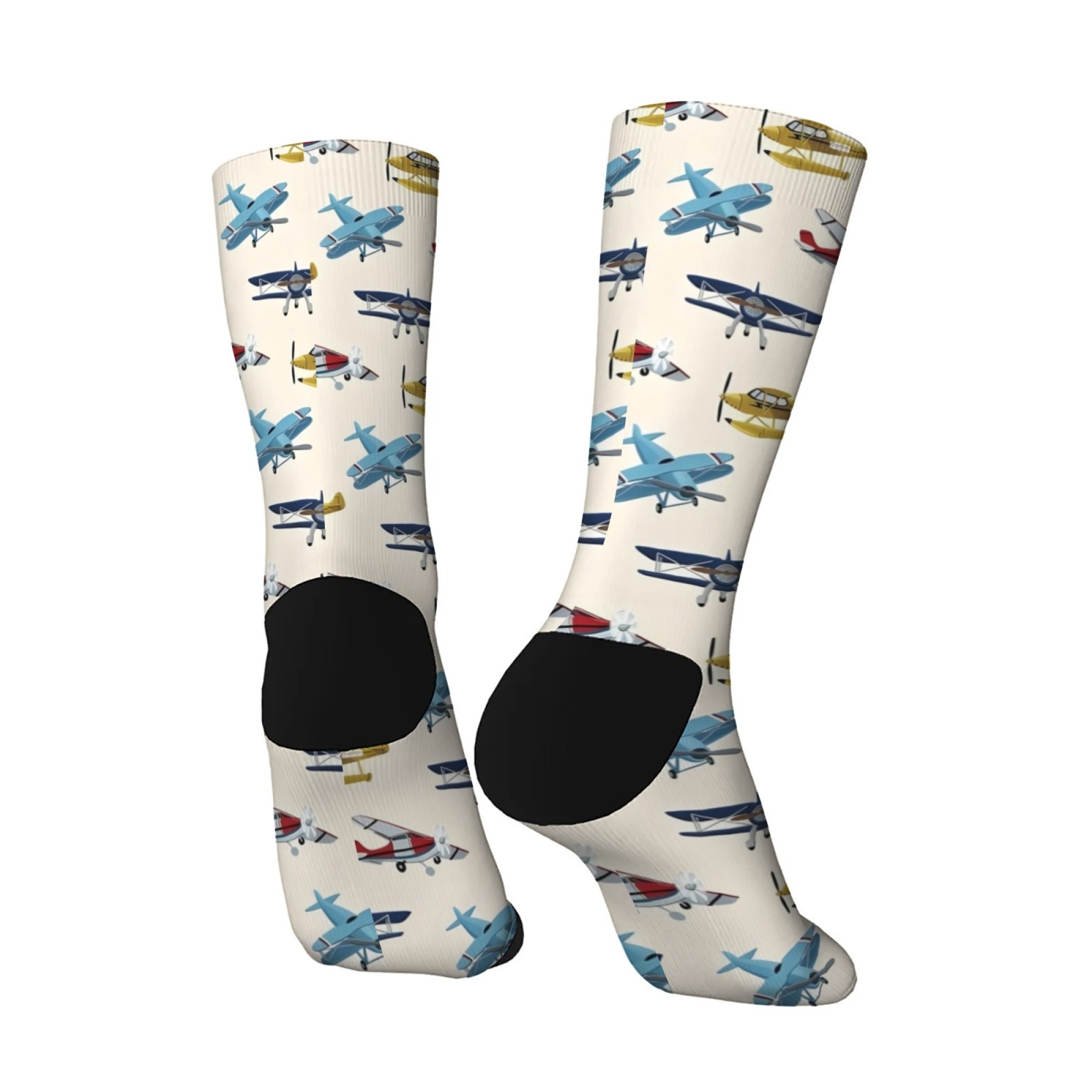 Nostalgic airplane men's socks - Street Fashion Style Youtube ulasan dan harga