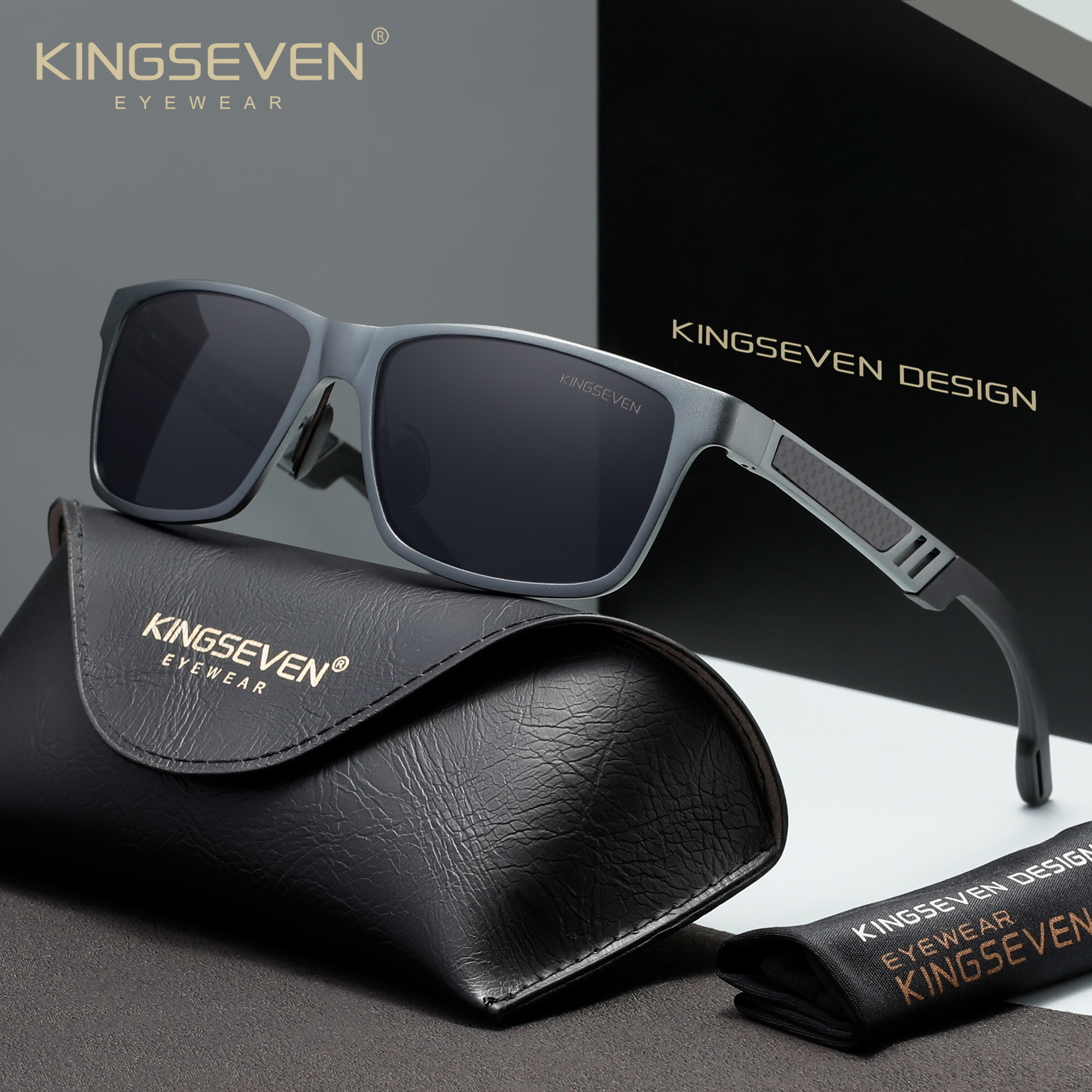 KINGSEVEN Classical Sunglasses - Street Fashion Glasses ulasan dan harga