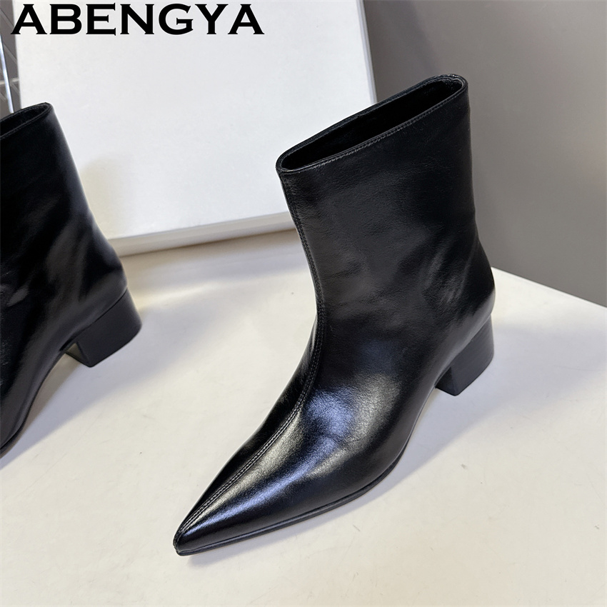Brown Black Genuine Leather Po - Street Fashion Week ulasan dan harga