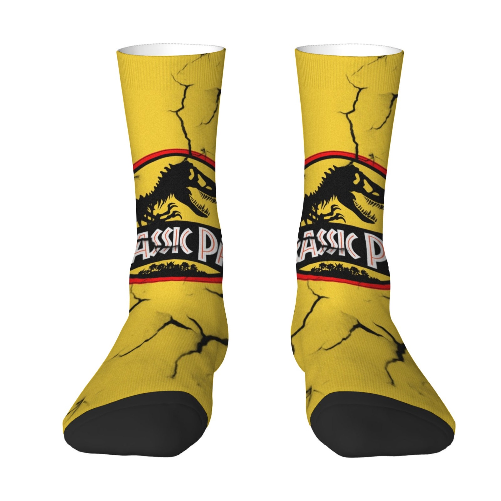 Jurassic Park Dinosaur Socks R - Street Fashion Style Youtube ulasan dan harga