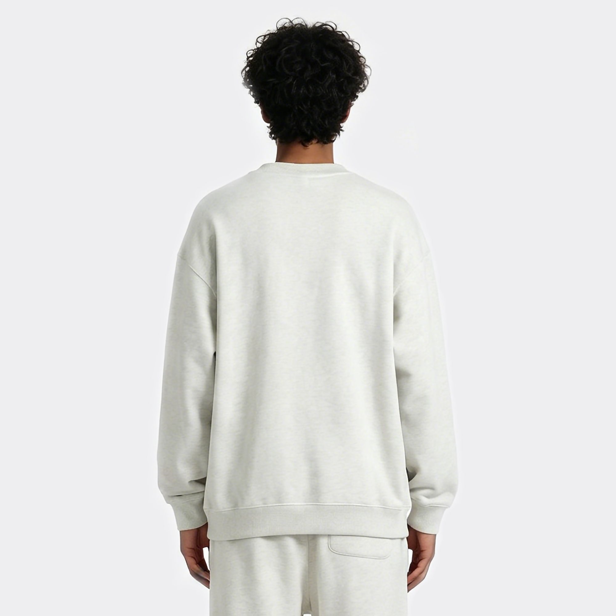 UNITE TOUD Men's Oversize Shea - Oversized Crewneck Fleece ulasan dan harga