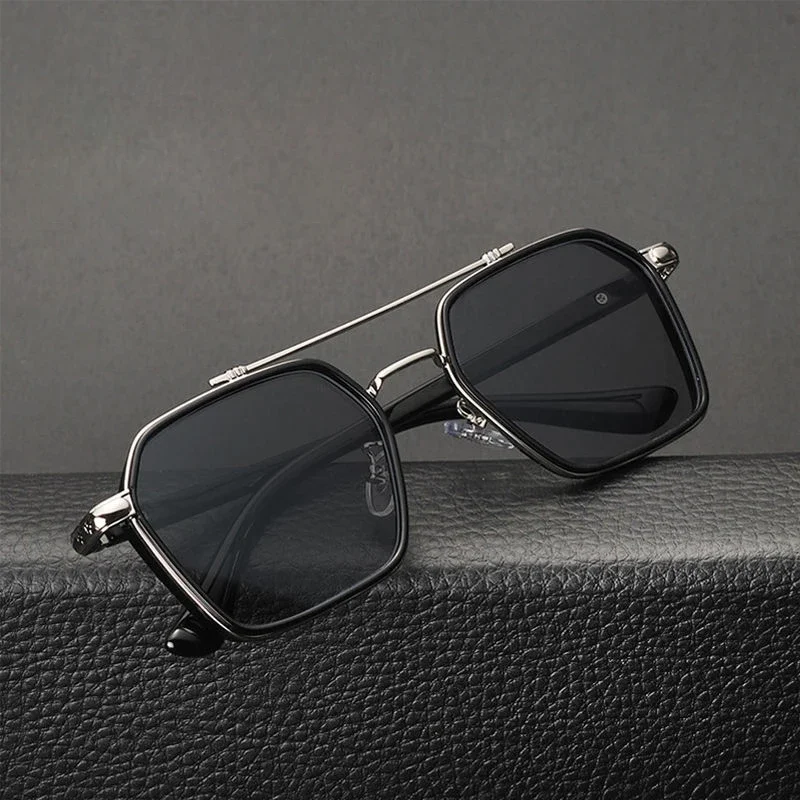 Trendy Anti-UV Sunglasses Men' - Street Fashion Glasses ulasan dan harga