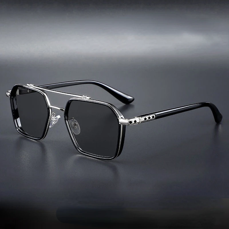 Trendy Anti-UV Sunglasses Men' - Street Fashion Glasses ulasan dan harga