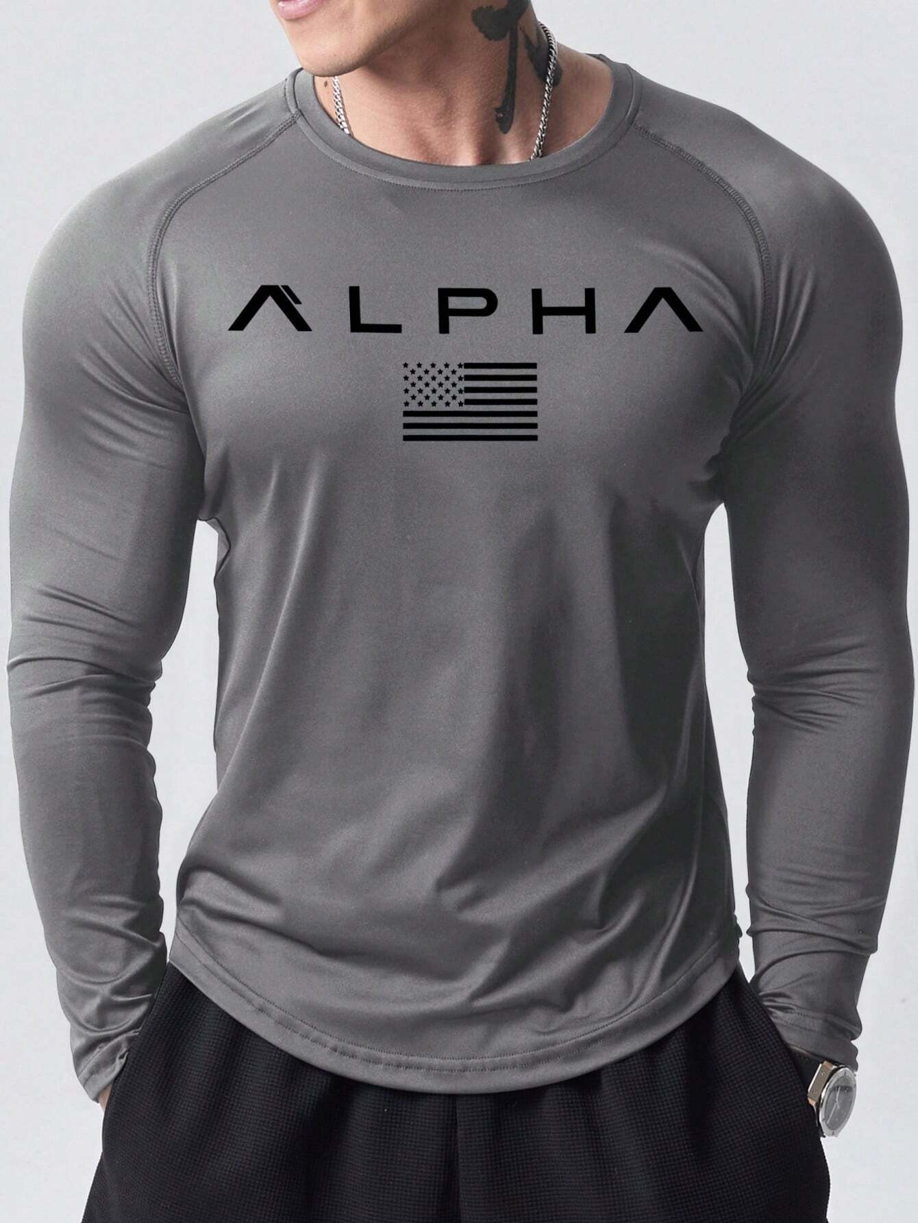 New men's long-sleeved T-shirt - Street Fashion Men ulasan dan harga