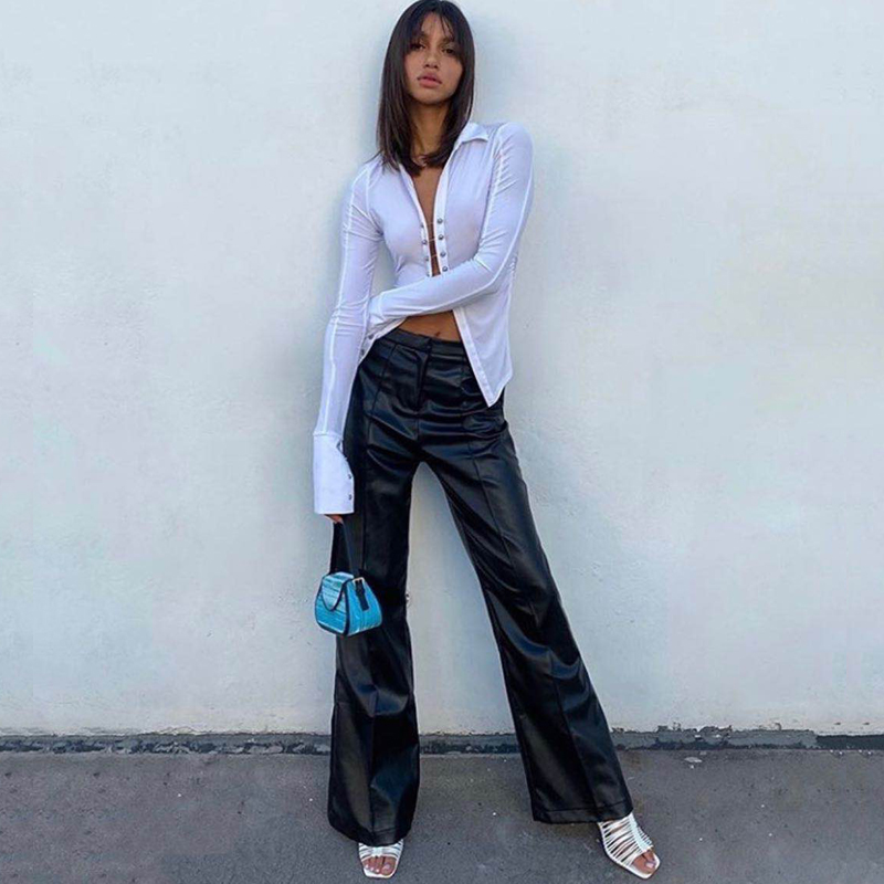 Eco-Friendly High-Waist Straig - Street Fashion Week ulasan dan harga