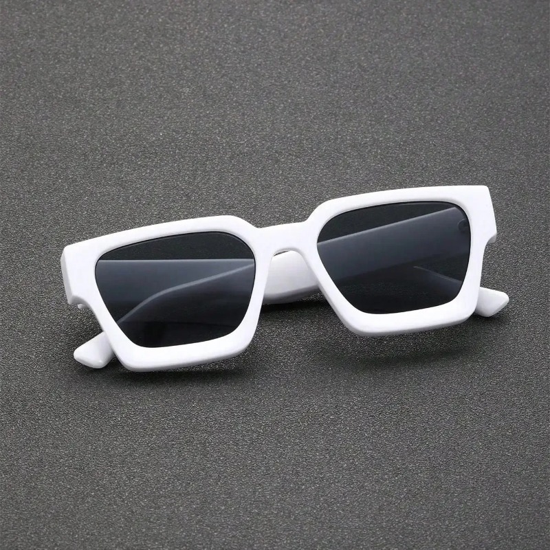Unisex Plastic Fashion Square  - Street Fashion Glasses ulasan dan harga