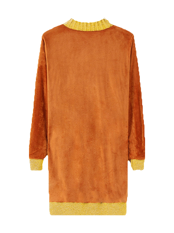 Women's Fleece Lined Oversized - Oversized Crewneck Fleece ulasan dan harga