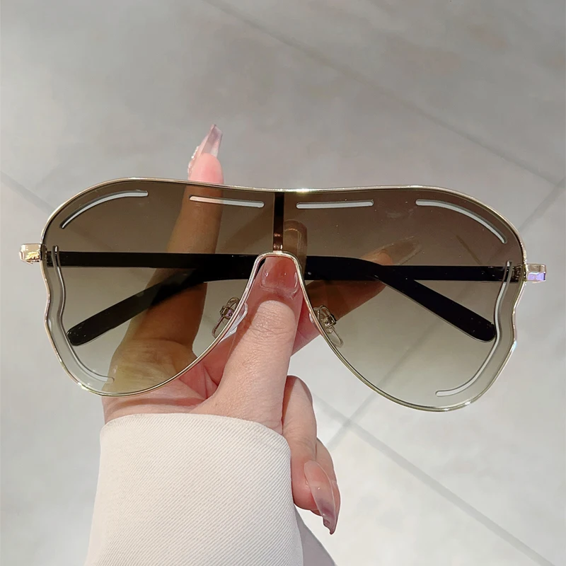 New Pilot Sunglasses Fashion O - Street Fashion Glasses ulasan dan harga