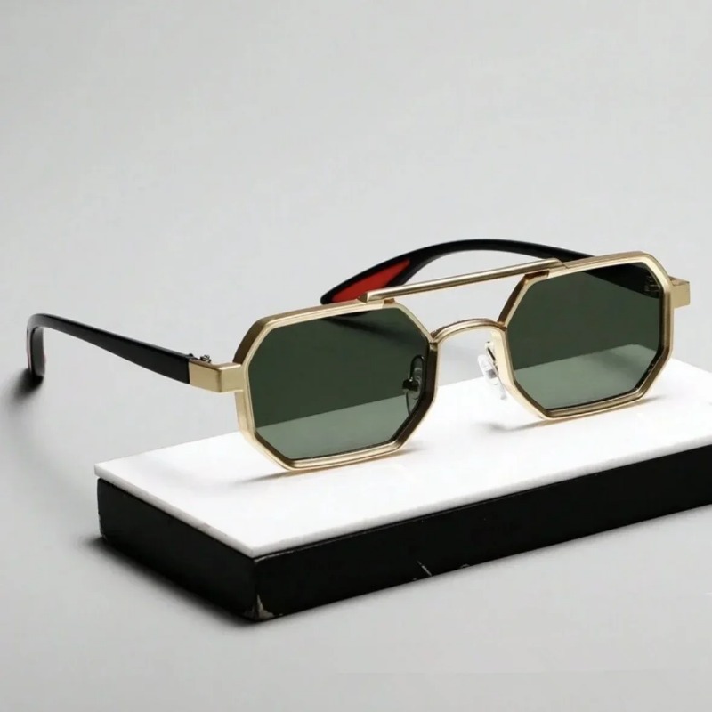 Vintage Square Sunglasses for  - Street Fashion Glasses ulasan dan harga
