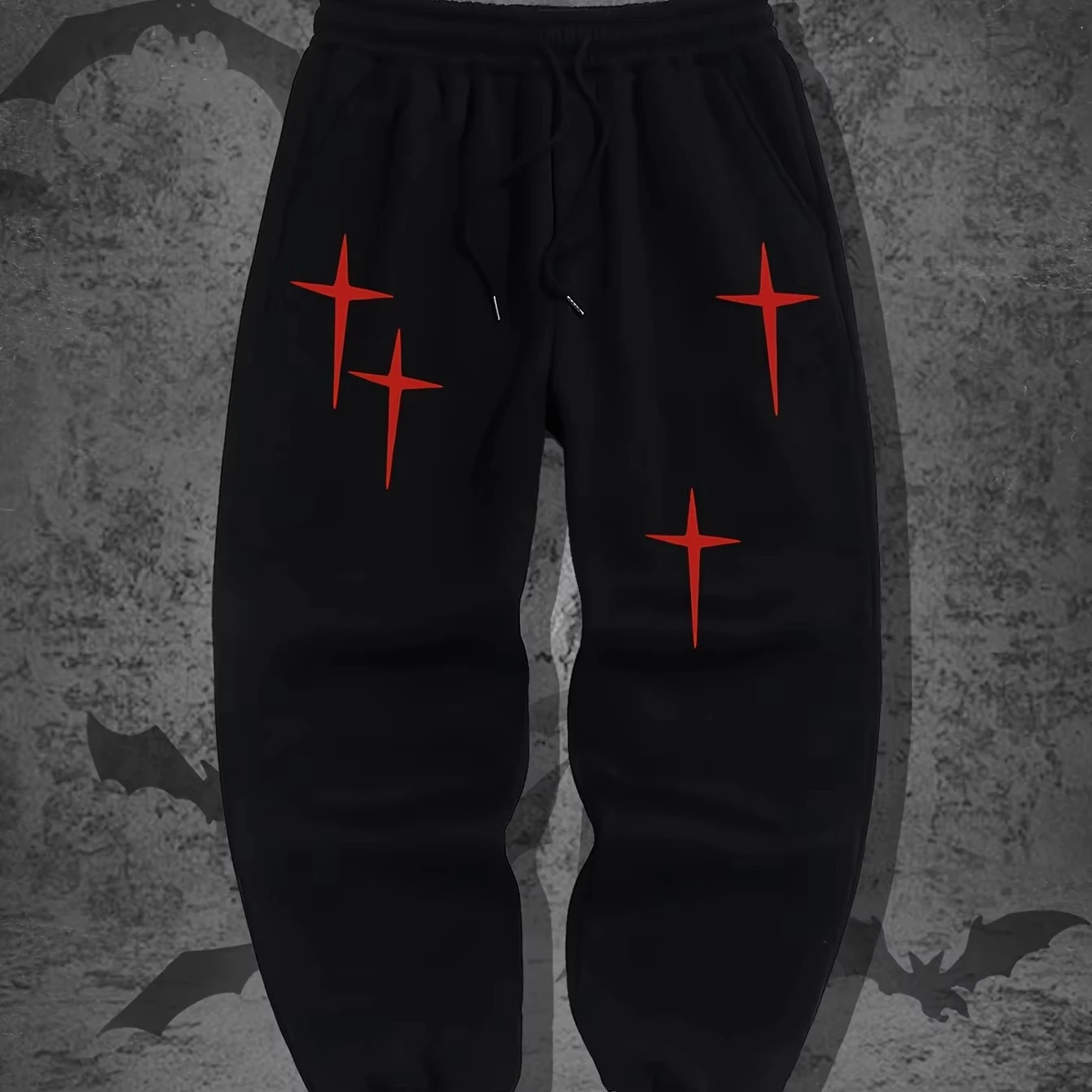 Harajuku hip-hop pants Printed - Street Fashion Couple ulasan dan harga