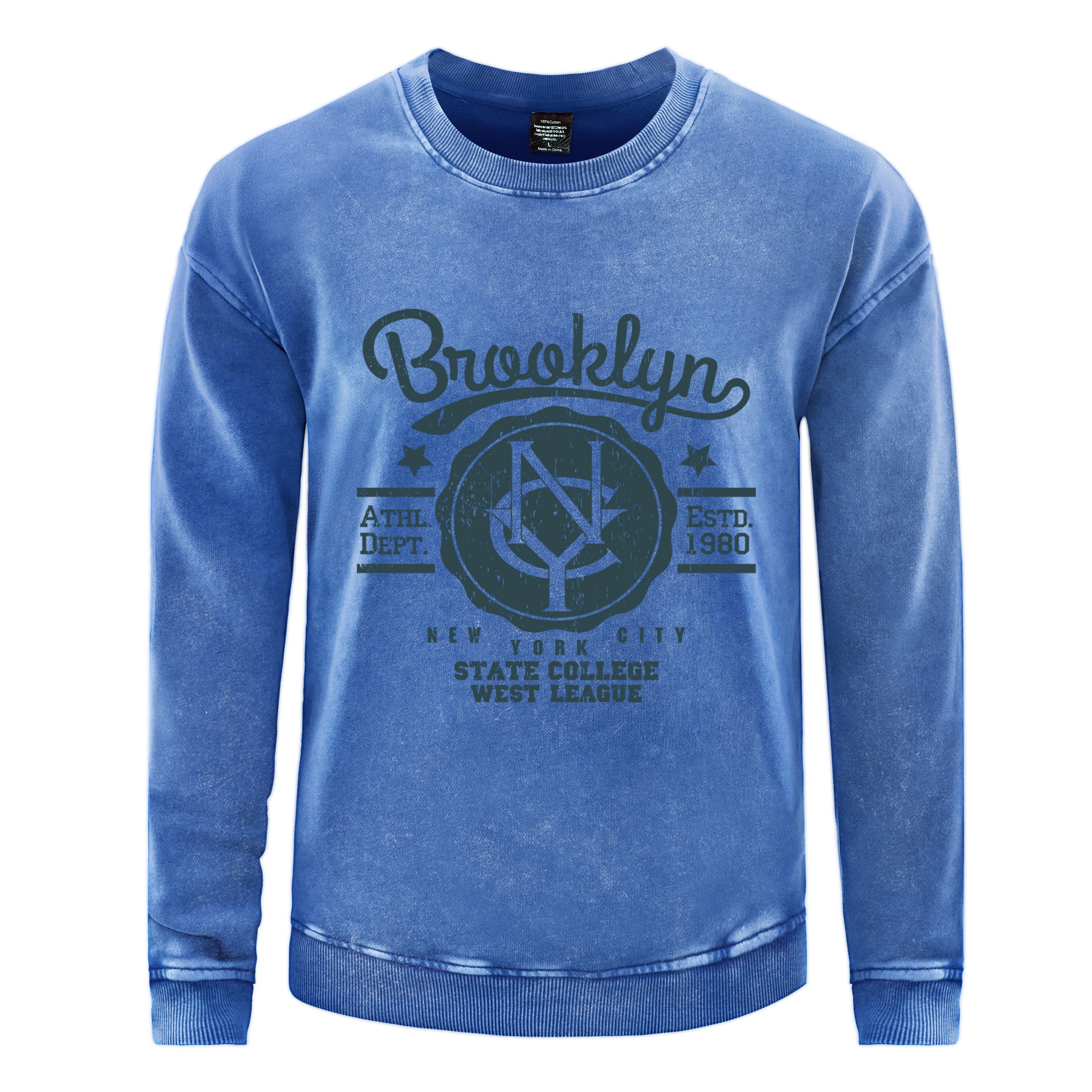 State College West League Man  - Oversized Crewneck Fleece ulasan dan harga