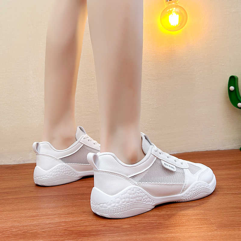 Round Toe Non Slip Chunky Plat - Chunky Sneaker Platform ulasan dan harga