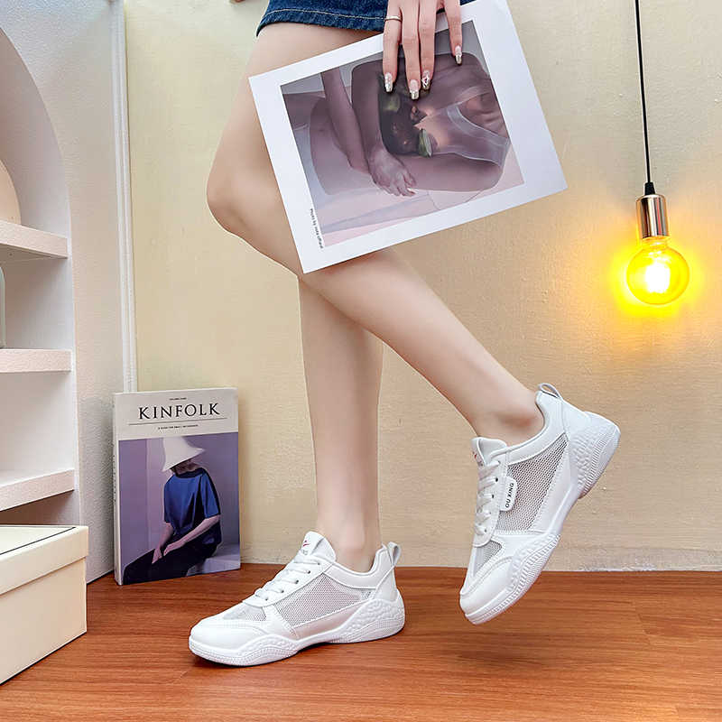 Round Toe Non Slip Chunky Plat - Chunky Sneaker Platform ulasan dan harga