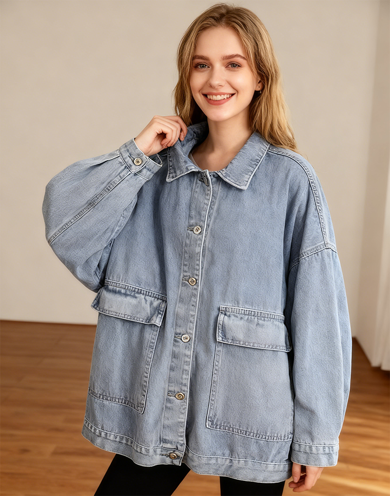 Distressed Denim Jackets Women - Street Fashion In Japan ulasan dan harga