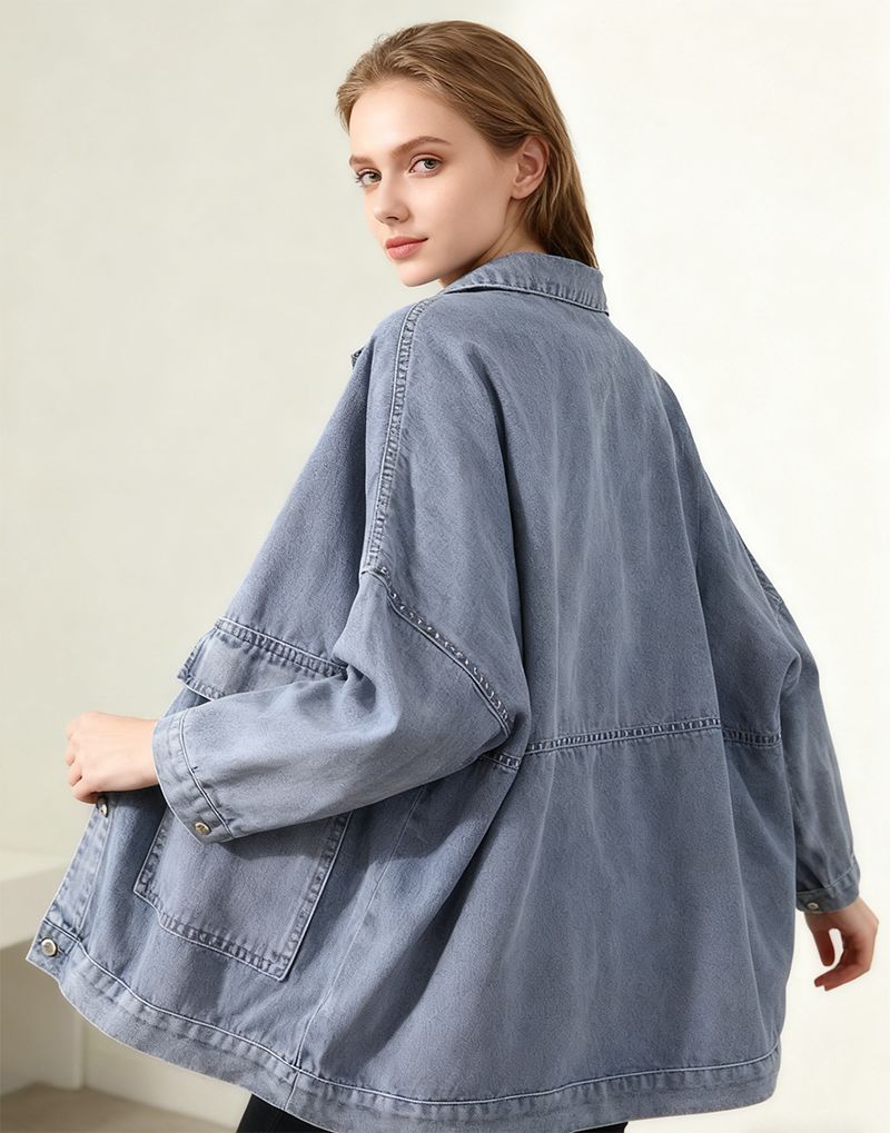 Distressed Denim Jackets Women - Street Fashion In Japan ulasan dan harga