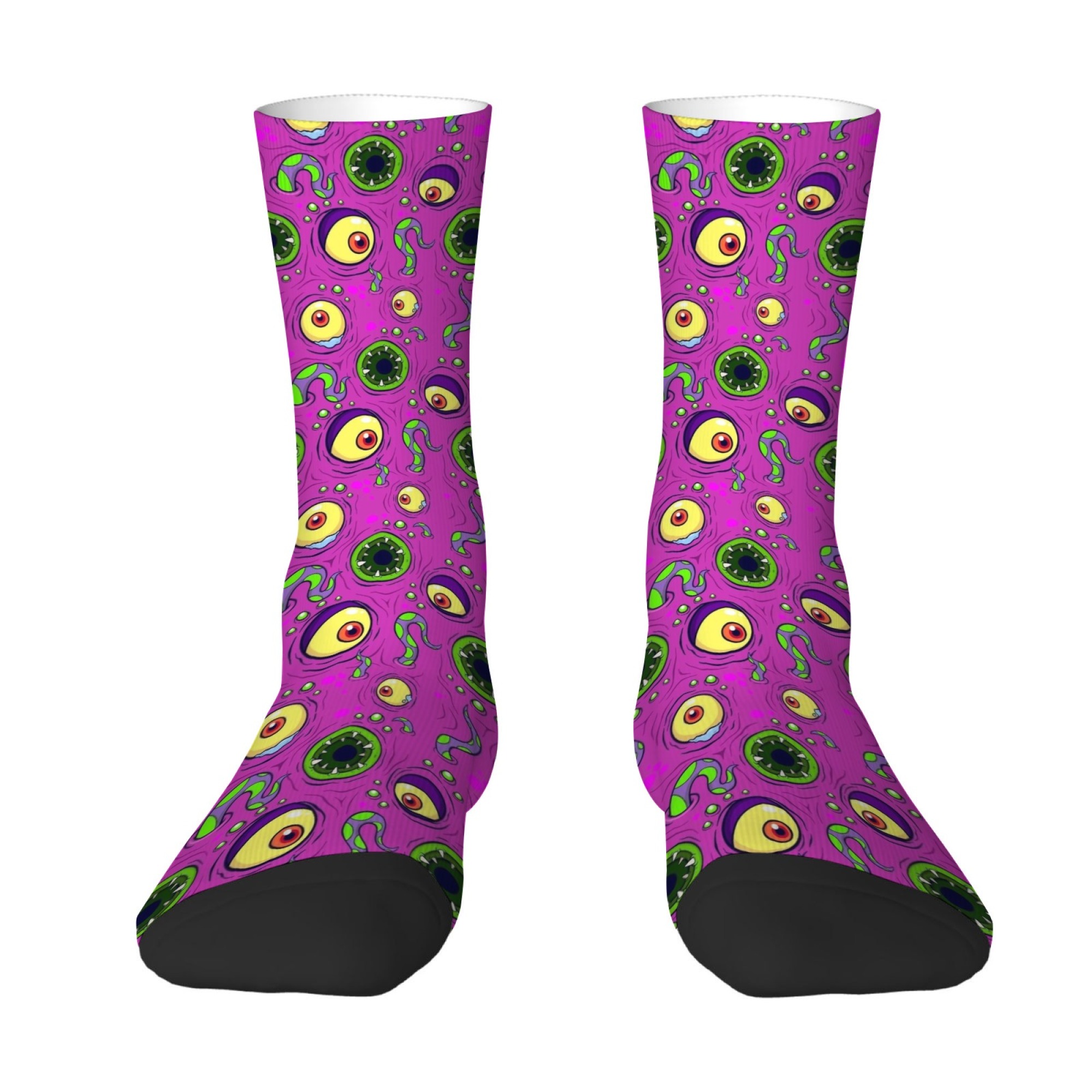 Crazy Cartoon Zombie Eye Men's - Street Fashion Style Youtube ulasan dan harga