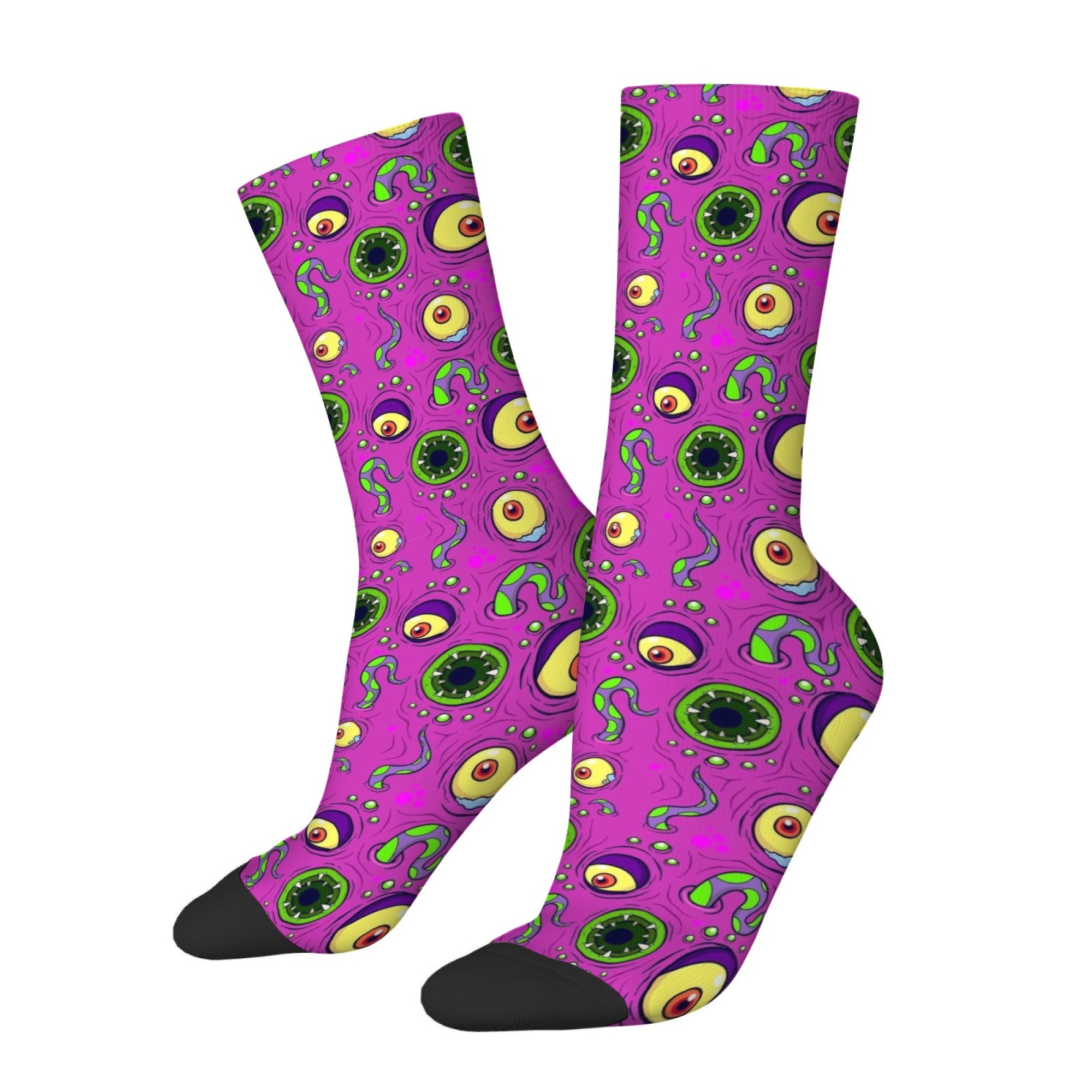 Crazy Cartoon Zombie Eye Men's - Street Fashion Style Youtube ulasan dan harga
