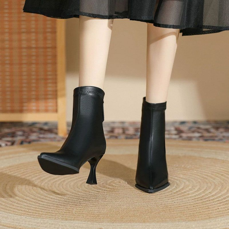 2025 Women Genuine Leather Ank - Street Fashion Winter 2025 ulasan dan harga