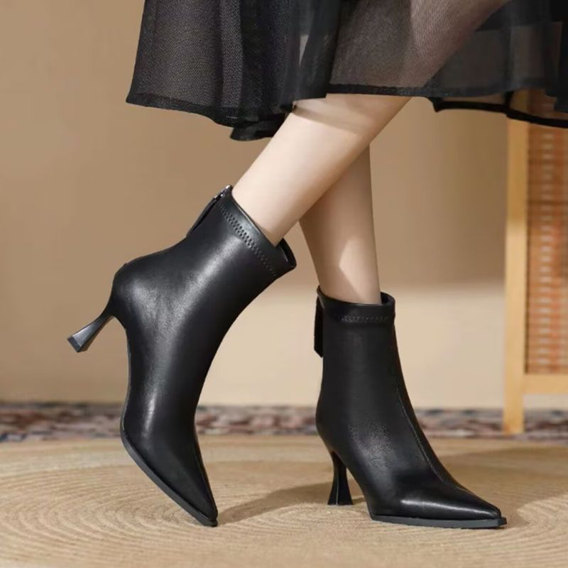 2025 Women Genuine Leather Ank - Street Fashion Winter 2025 ulasan dan harga