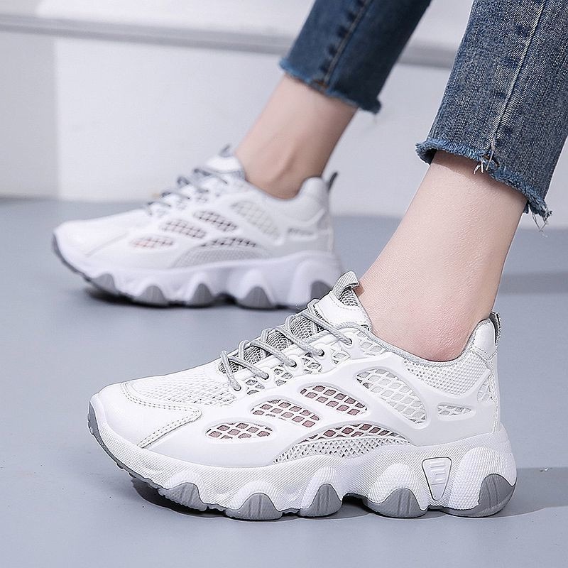 Breathable Mesh Chunky Sneaker - Chunky Sneaker Platform ulasan dan harga