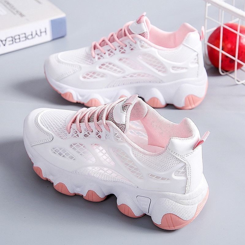 Breathable Mesh Chunky Sneaker - Chunky Sneaker Platform ulasan dan harga