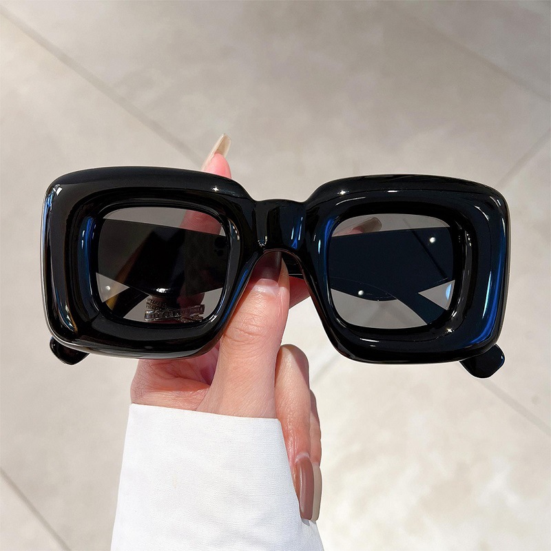 New Women Square Sunglasses Fe - Street Fashion Glasses ulasan dan harga