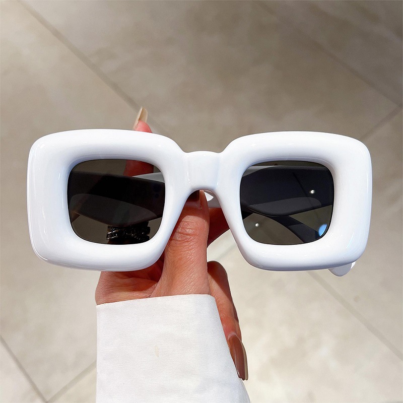 New Women Square Sunglasses Fe - Street Fashion Glasses ulasan dan harga