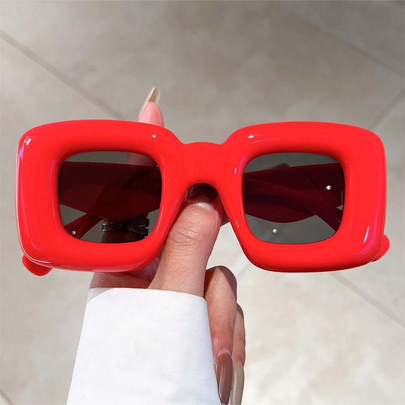 New Women Square Sunglasses Fe - Street Fashion Glasses ulasan dan harga