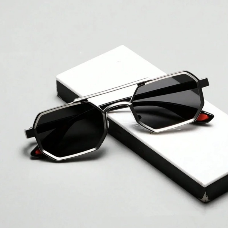 Vintage Square Sunglasses for  - Street Fashion Glasses ulasan dan harga