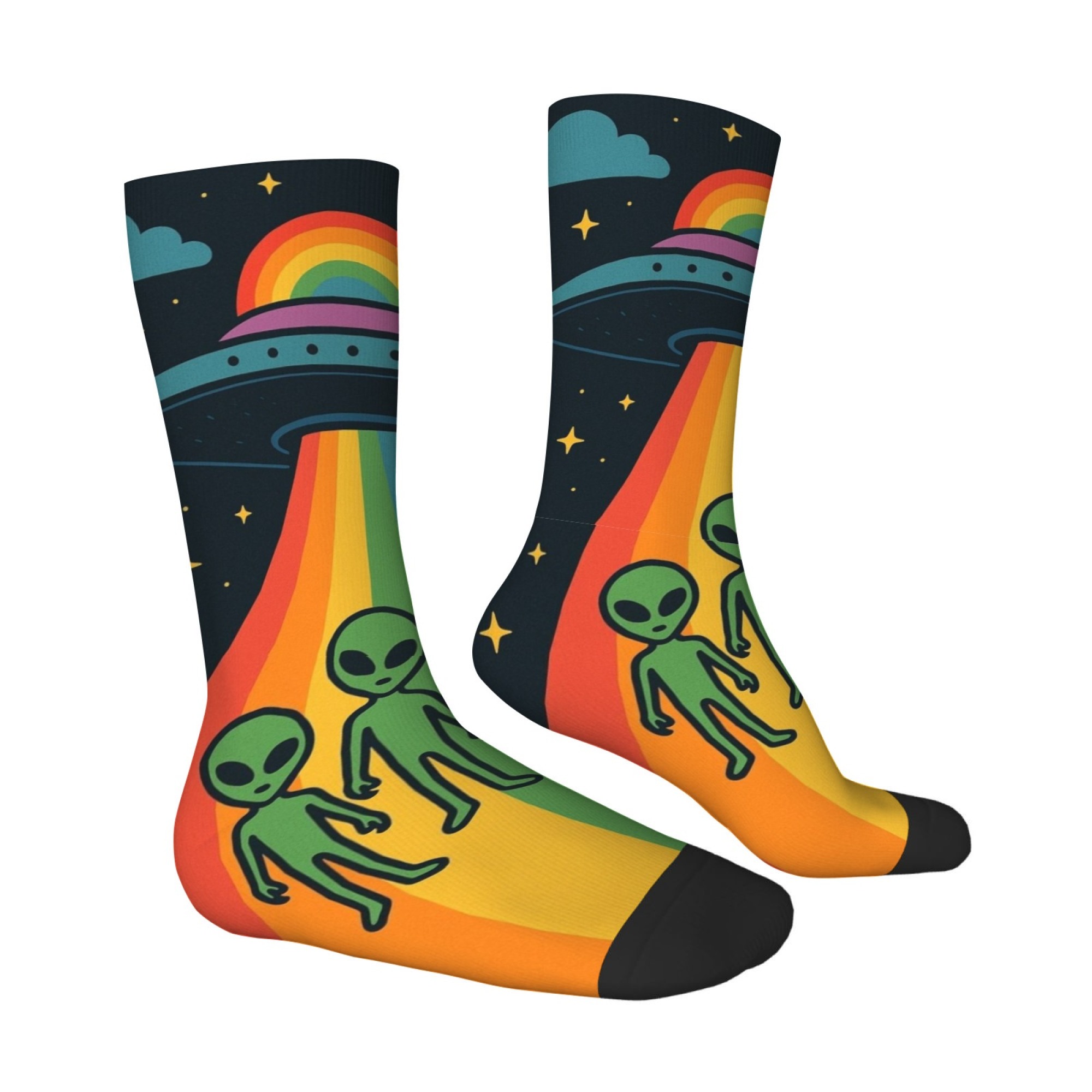Rainbow Flying Saucer Alien No - Street Fashion Style Youtube ulasan dan harga