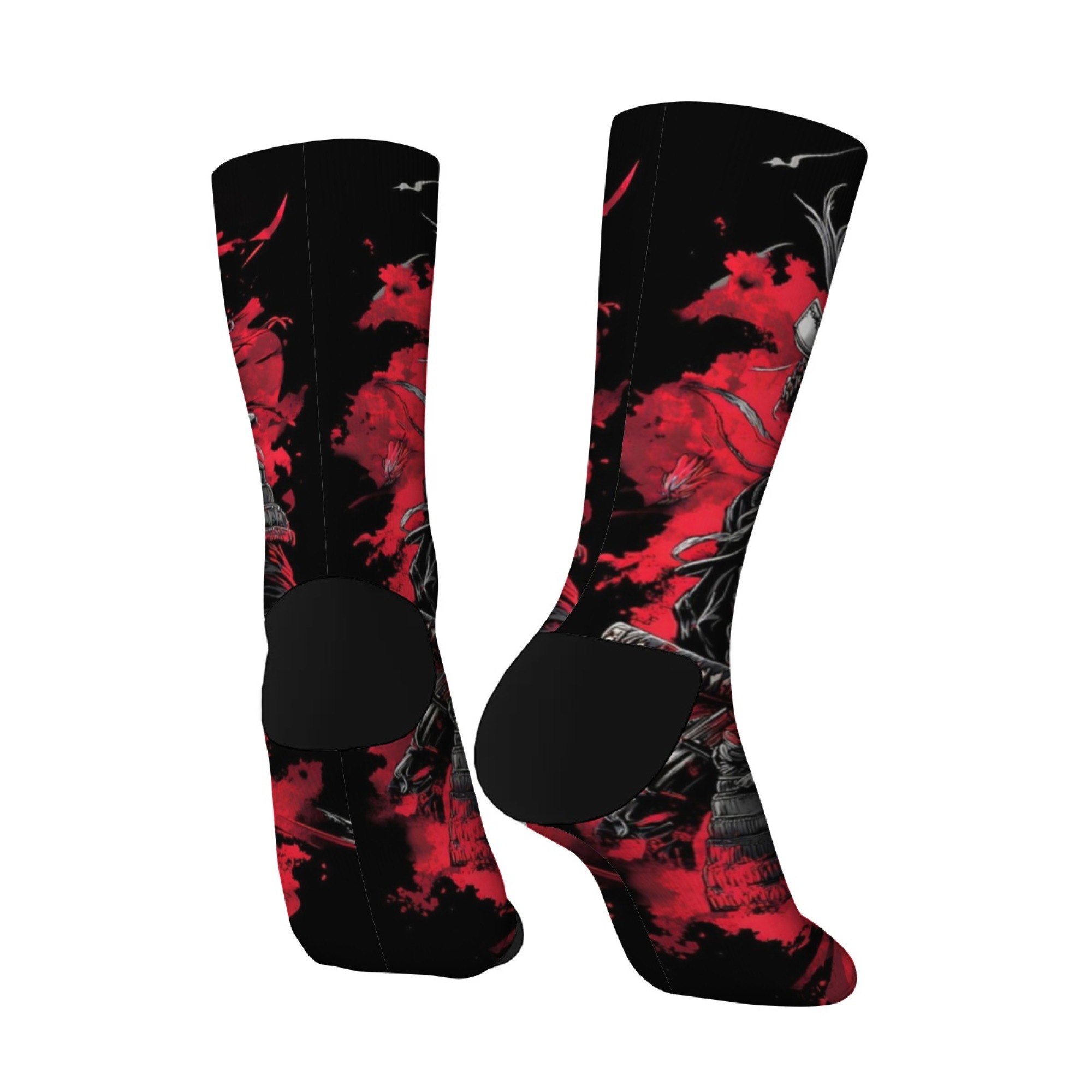 Skull Devil Warrior Men's Sock - Street Fashion Style Youtube ulasan dan harga