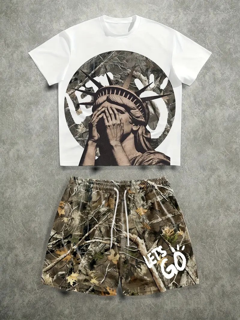 The 2026 Summer New men's Set  - Street Fashion Men ulasan dan harga