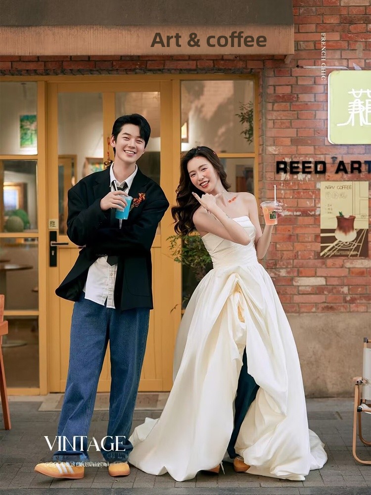 Korean Style Denim Young Coupl - Street Fashion Couple ulasan dan harga